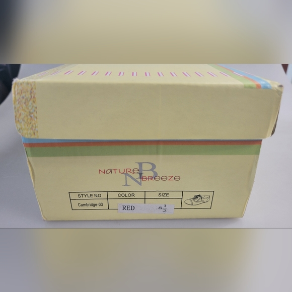 Nature Breeze Red Oxford Size 8.5 - Picture 7 of 7